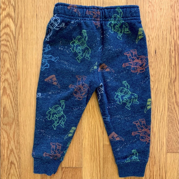 2T Cat & Jack Astronaut Sweatpants - Picture 2 of 3